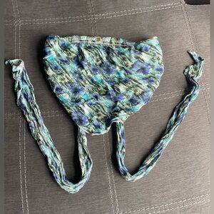 Free People tie bandana crop top bandeau